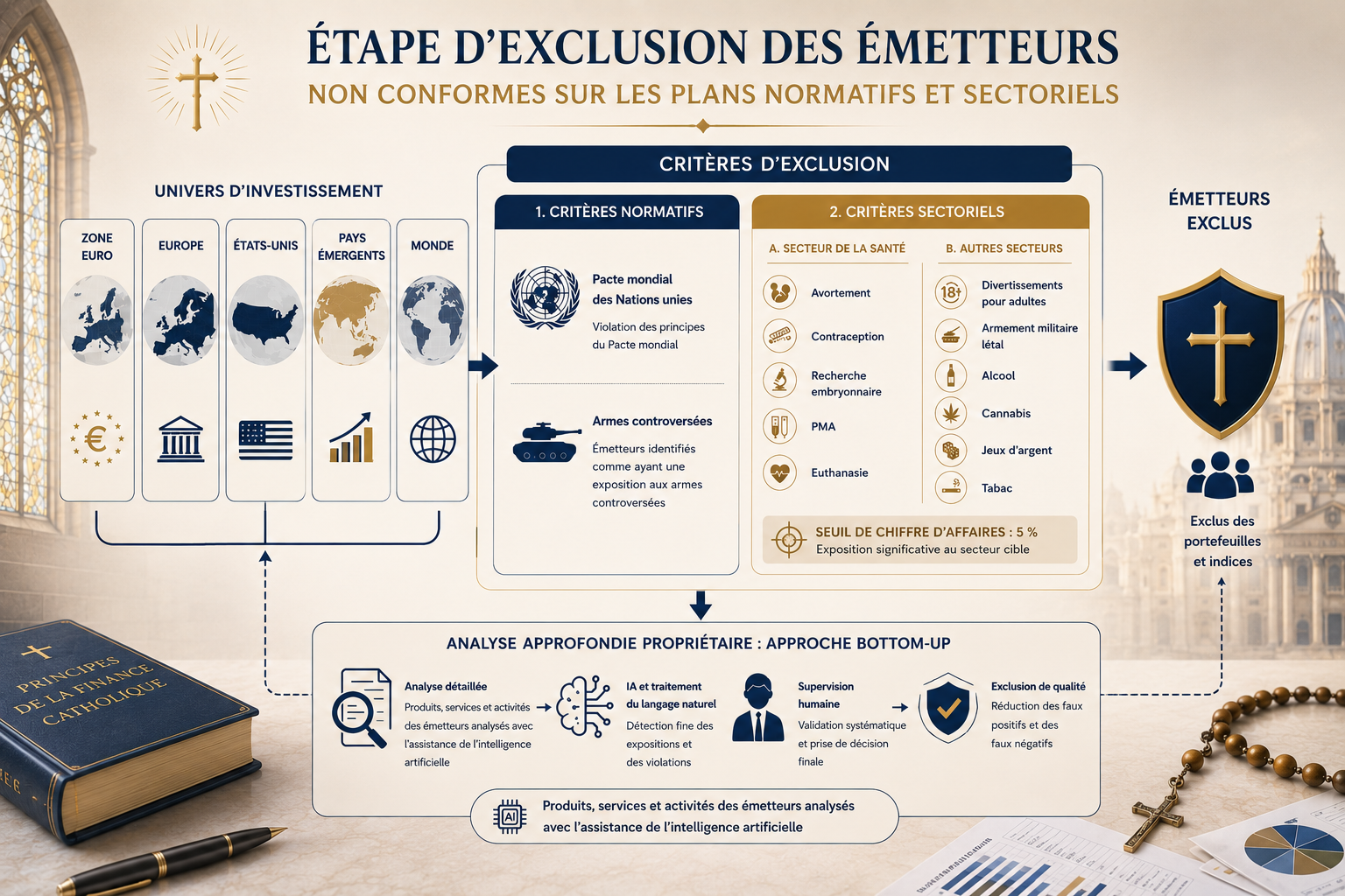 excInfo Exclusion actions finance catholique